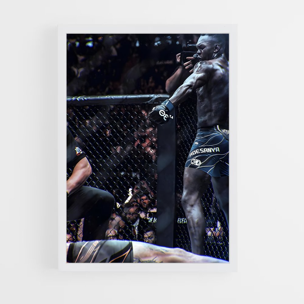 Poster L'Art de la Cage – affiche MMA (vue 3)